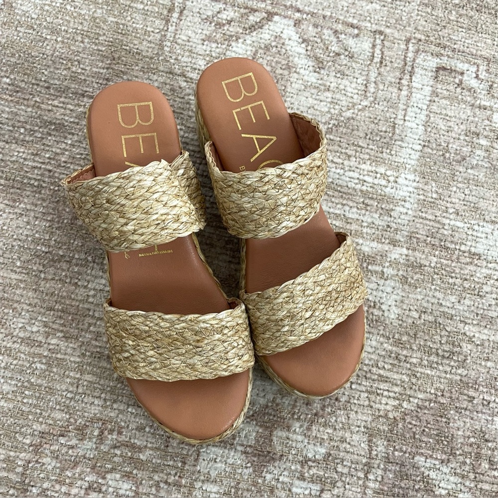 🔥MATISSE🔥Raffia Woven Women's Sandals, Size 9